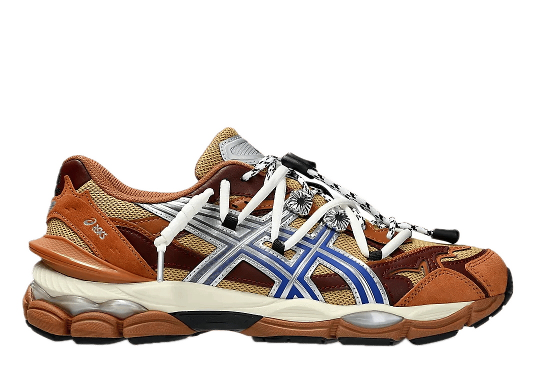 TOGA × Asics Gel-Cumulus 16 TG Brown Asics Toga X Gel-Cumulus 16 TG Brown / Blue Pure Silver Colorway
